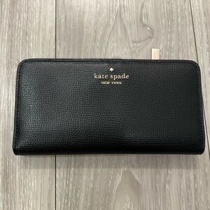 kate spade ♠️ - Madison Large Slim Wallet Black